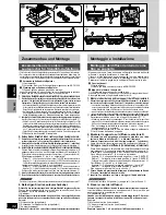 Предварительный просмотр 32 страницы Panasonic SBTP1000 - SYSTEM -MULTI LANG Operating Instructions Manual