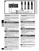 Предварительный просмотр 38 страницы Panasonic SBTP1000 - SYSTEM -MULTI LANG Operating Instructions Manual