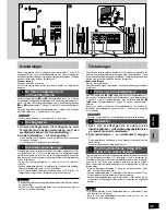 Предварительный просмотр 39 страницы Panasonic SBTP1000 - SYSTEM -MULTI LANG Operating Instructions Manual