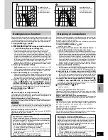 Предварительный просмотр 41 страницы Panasonic SBTP1000 - SYSTEM -MULTI LANG Operating Instructions Manual