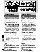 Предварительный просмотр 52 страницы Panasonic SBTP1000 - SYSTEM -MULTI LANG Operating Instructions Manual