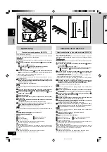 Предварительный просмотр 8 страницы Panasonic SBTP70 - SPEAKER SYSTEM Operating Instructions Manual