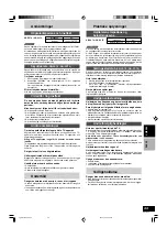 Предварительный просмотр 33 страницы Panasonic SBTP70 - SPEAKER SYSTEM Operating Instructions Manual