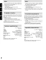 Preview for 6 page of Panasonic SBW500 - SUBWOOFER SYS Operating Instructions Manual