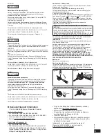 Preview for 3 page of Panasonic SBZT1 - SPEAKER SYSTEM Operating Instructions Manual