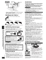 Preview for 16 page of Panasonic SBZT1 - SPEAKER SYSTEM Operating Instructions Manual