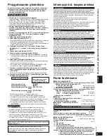 Preview for 21 page of Panasonic SBZT1 - SPEAKER SYSTEM Operating Instructions Manual