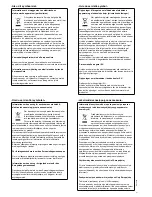 Preview for 31 page of Panasonic SBZT1 - SPEAKER SYSTEM Operating Instructions Manual