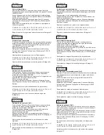 Preview for 38 page of Panasonic SBZT1 - SPEAKER SYSTEM Operating Instructions Manual