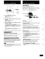 Предварительный просмотр 7 страницы Panasonic SC-AK100 Operating Instructions Manual