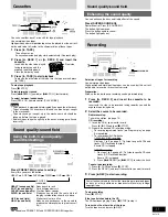 Preview for 11 page of Panasonic SC-AK110 Operating Instructions Manual