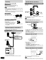 Preview for 12 page of Panasonic SC-AK110 Operating Instructions Manual