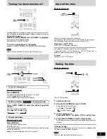 Preview for 13 page of Panasonic SC-AK110 Operating Instructions Manual