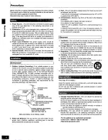 Preview for 4 page of Panasonic SC-AK16 Operating Instructions Manual