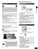 Preview for 5 page of Panasonic SC-AK16 Operating Instructions Manual