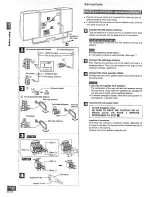 Предварительный просмотр 6 страницы Panasonic SC-AK17 Operating Instructions Manual