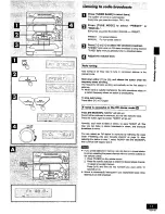 Предварительный просмотр 13 страницы Panasonic SC-AK17 Operating Instructions Manual