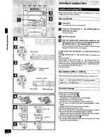 Предварительный просмотр 14 страницы Panasonic SC-AK17 Operating Instructions Manual