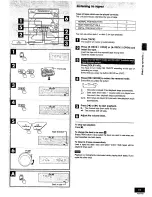 Предварительный просмотр 19 страницы Panasonic SC-AK17 Operating Instructions Manual