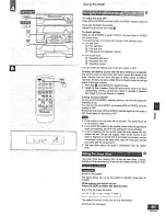 Предварительный просмотр 31 страницы Panasonic SC-AK17 Operating Instructions Manual