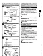 Предварительный просмотр 7 страницы Panasonic SC-AK18 Operating Manual