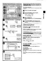 Предварительный просмотр 11 страницы Panasonic SC-AK18 Operating Manual