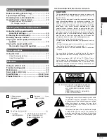 Preview for 3 page of Panasonic SC-AK22 Operating Instructions Manual