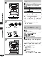 Preview for 20 page of Panasonic SC-AK22 Operating Instructions Manual