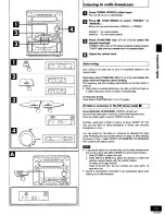 Preview for 13 page of Panasonic SC-AK24 Operating Instructions Manual