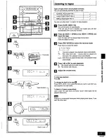 Preview for 19 page of Panasonic SC-AK24 Operating Instructions Manual