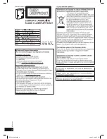 Preview for 2 page of Panasonic SC-AK250 Operating Instructions Manual