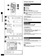 Предварительный просмотр 16 страницы Panasonic SC-AK27 Operating Instructions Manual