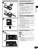 Preview for 5 page of Panasonic SC-AK28 Operating Instructions Manual