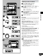 Preview for 13 page of Panasonic SC-AK28 Operating Instructions Manual