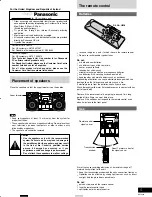 Preview for 5 page of Panasonic SC-AK410 Operating Instructions Manual