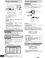 Preview for 14 page of Panasonic SC-AK410 Operating Instructions Manual