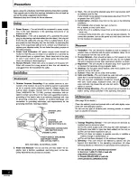 Preview for 4 page of Panasonic SC-AK47 Operating Instructions Manual