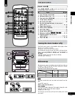 Предварительный просмотр 9 страницы Panasonic SC-AK48 Operating Instructions Manual