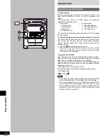 Preview for 28 page of Panasonic SC-AK48 Operating Instructions Manual