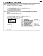 Предварительный просмотр 5 страницы Panasonic SC-AK48 Service Manual