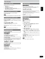 Preview for 17 page of Panasonic SC-AK521 Operating Instructions Manual