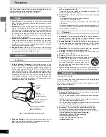 Preview for 4 page of Panasonic SC-AK58 Operating Instructions Manual