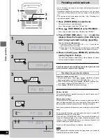 Предварительный просмотр 14 страницы Panasonic SC-AK58 Operating Instructions Manual