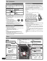 Предварительный просмотр 6 страницы Panasonic SC-AK630K - Nitrix Mini System Operating Instructions Manual