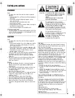 Предварительный просмотр 3 страницы Panasonic SC-AKX18 Owner'S Manual