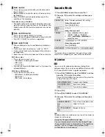 Предварительный просмотр 10 страницы Panasonic SC-AKX18 Owner'S Manual