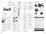 Preview for 1 page of Panasonic SC-AKX200 Operating Instructions