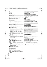 Предварительный просмотр 14 страницы Panasonic SC-AKX38 Operating Instructions Manual