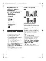 Предварительный просмотр 4 страницы Panasonic SC-AKX400 Operating Instructions Manual