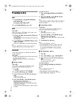 Предварительный просмотр 8 страницы Panasonic SC-AKX400 Operating Instructions Manual